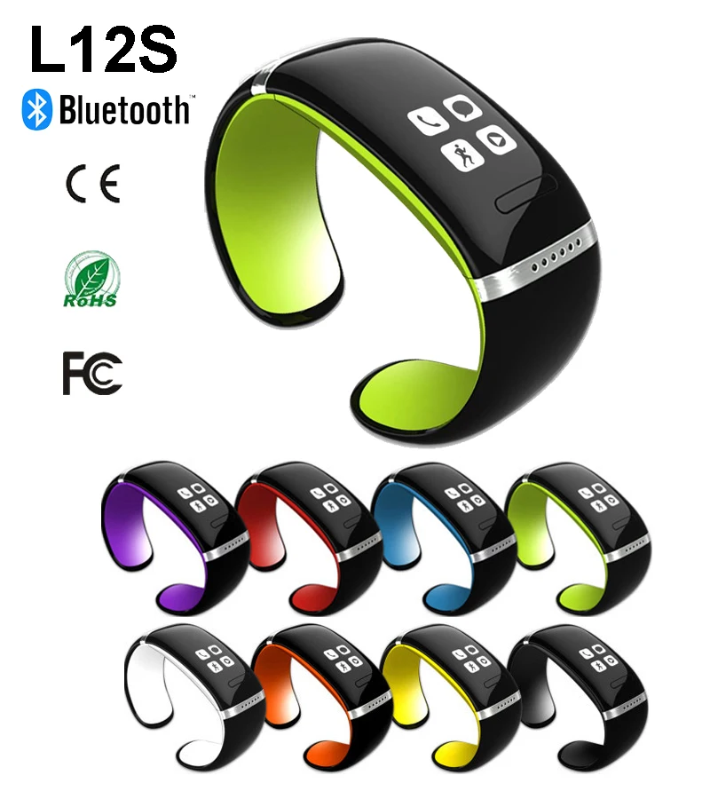 

Factory Price L12S Bluetooth Smart Bracelet SMS Message Pedometer Caller Remind Smartband for iPhone 5s 6 6s for Samsung S6 S7