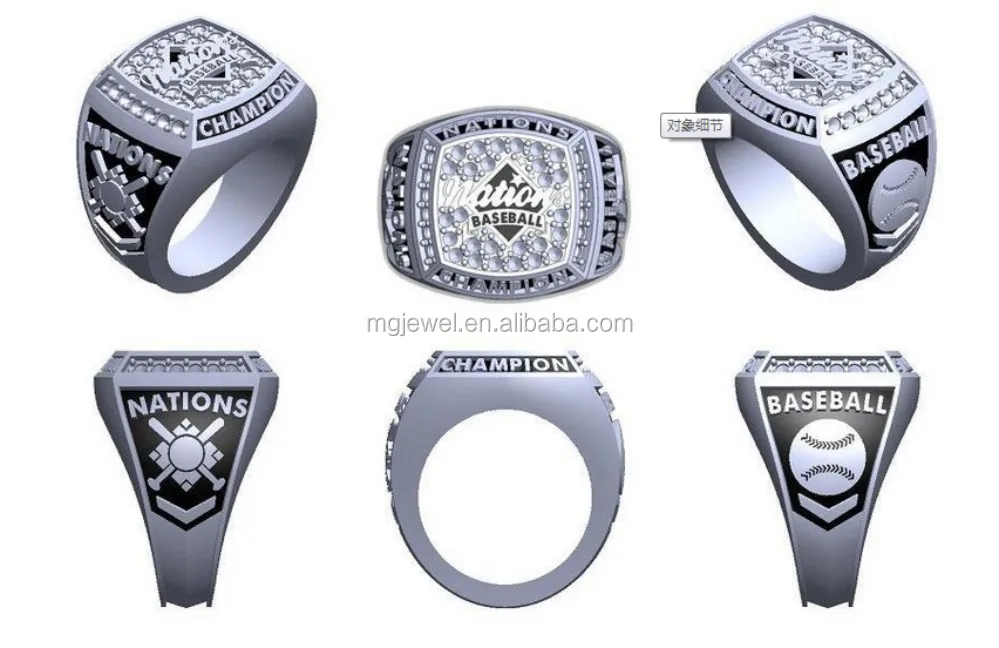 Design Your Own Custom Championship Ring | TrophySmack | Silver