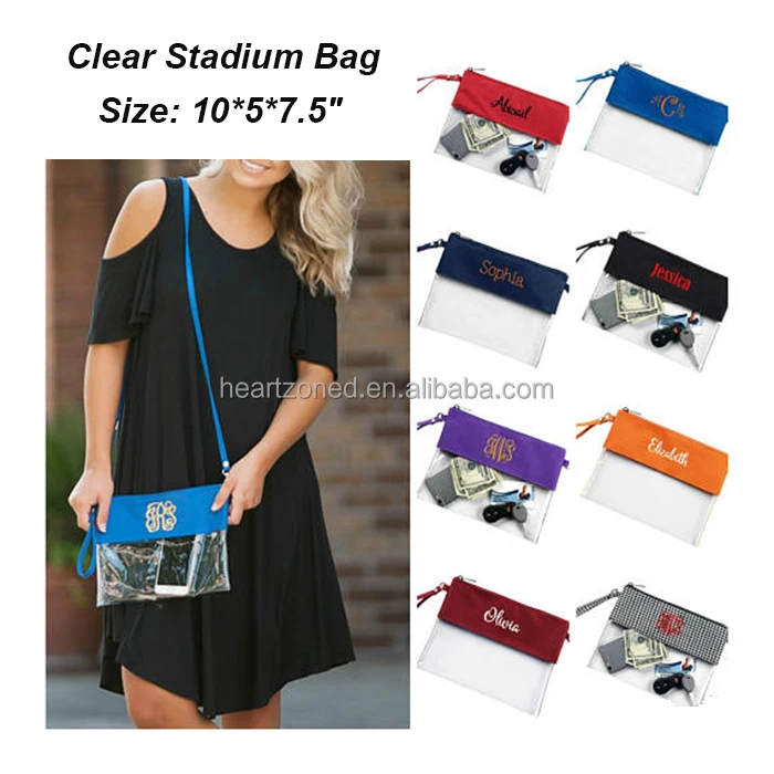 Monogram Crossbody Tote Clear Stadium Bag Monogram Crossbody Tote Clear Stadium Bag Product On Alibaba