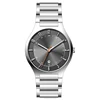 5 atm water resistant japan movement stainless steel quartz watch logo custom date B2688-01