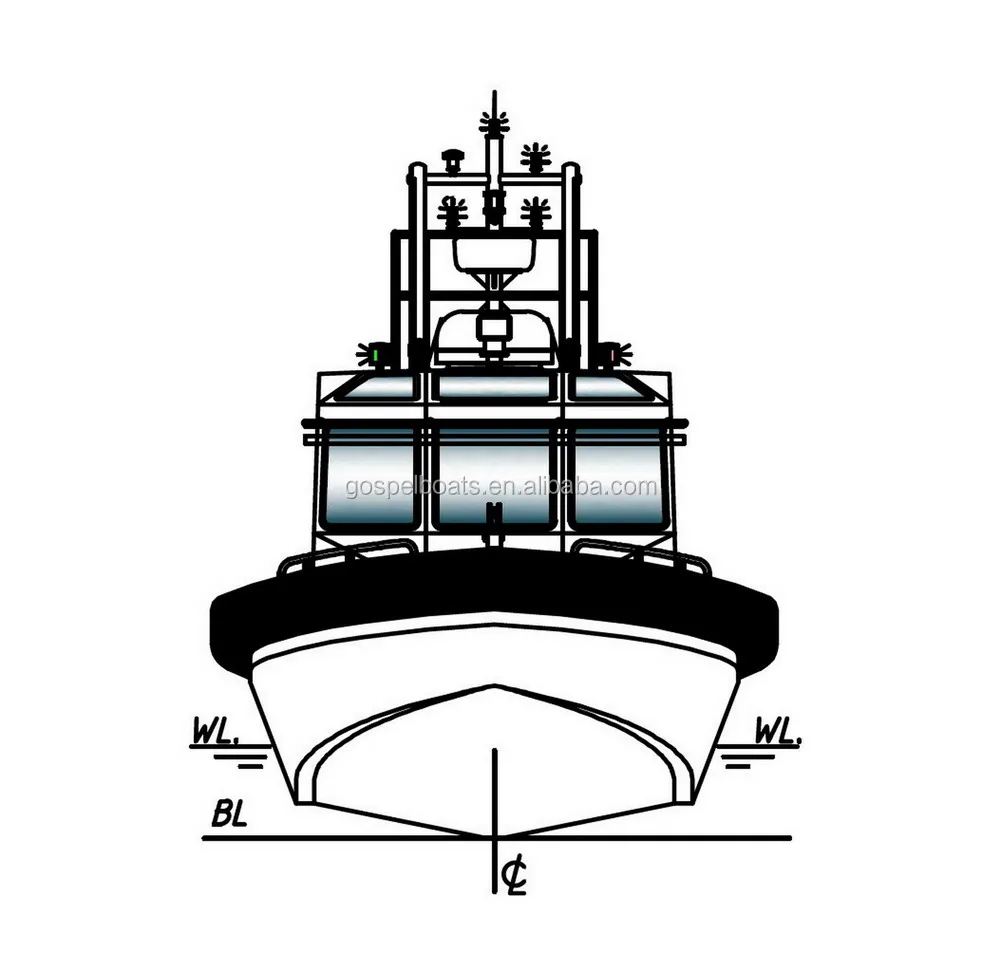 12m Aluminum Pilot Boat For Pilotage And Patrolmarine Ship,Government