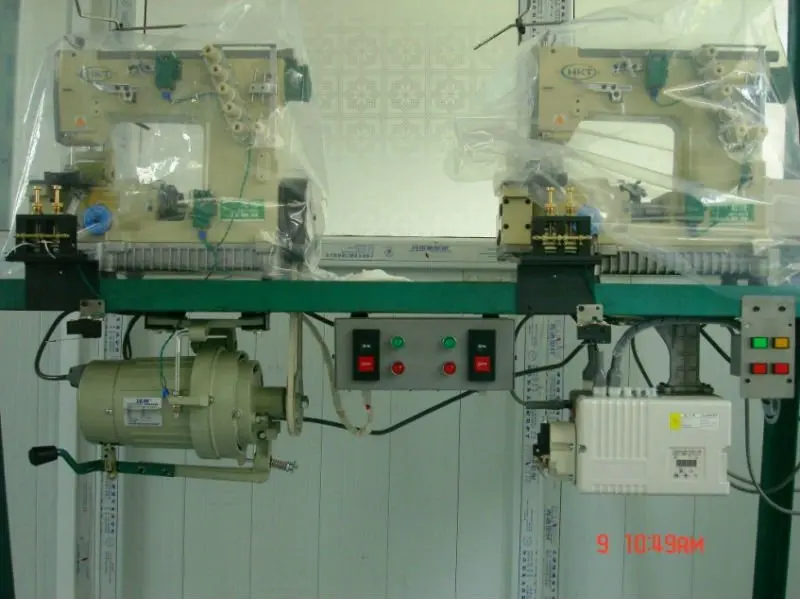 Servo motor nylon zipper sewing machine