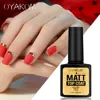 OYAKOM Soak Off Matt Top Coat Nail Gel Polish Finish Tips Shiny Frosted Surface Matt Top Gel Nail Art Manicure Free Sample