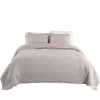 amazon cheap 100% cotton luxury solid plain light summer queen and king size throw bed spread bedspread set