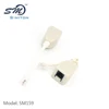 US rj11 adsl cable 6p2c telephone splitter 1 to 1 modem with adsl cable