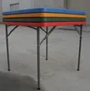 Foldable bridge table and chair set