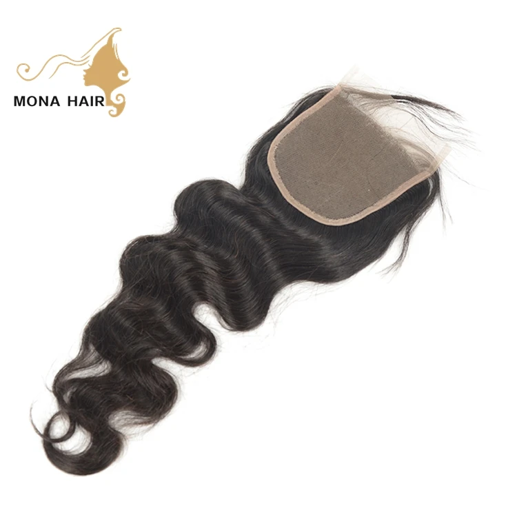 

Full Cuticle Human Hair Lace Closure Brazilian Hair Virgin Body Wave