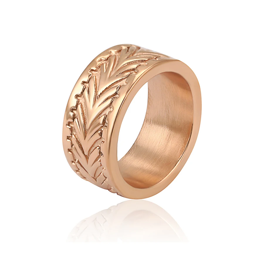 

15988 xuping Support direct order stainless steel men ring