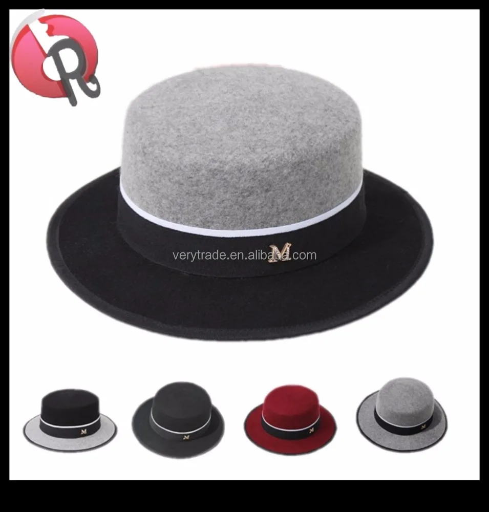 flat top bowler hat