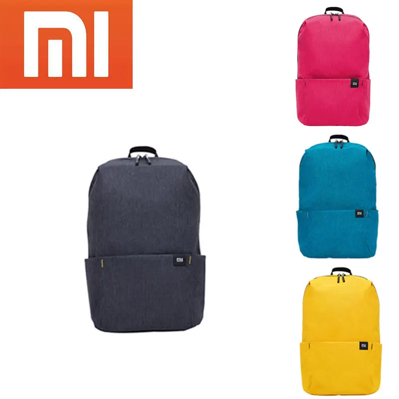 

Global version Xiaomi Mi Small Backpack Bag Casual Daypack 10L Colorful Leisure Sports Chest Pack Bags Unisex For Mens Women Tra