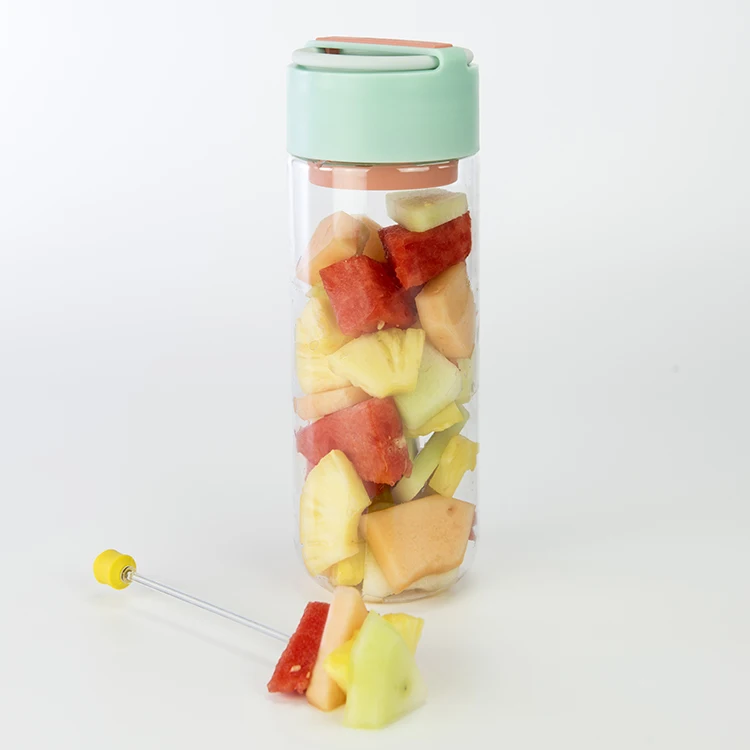 700ml BPA FREE Wholesale Plastic Bottle Water Bottle Fruit Infuser Water Bottle