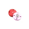 S718# 18mm Korea Design Alloy Hidden Press Sew On Button For Coat/Sweater/Baby Wear