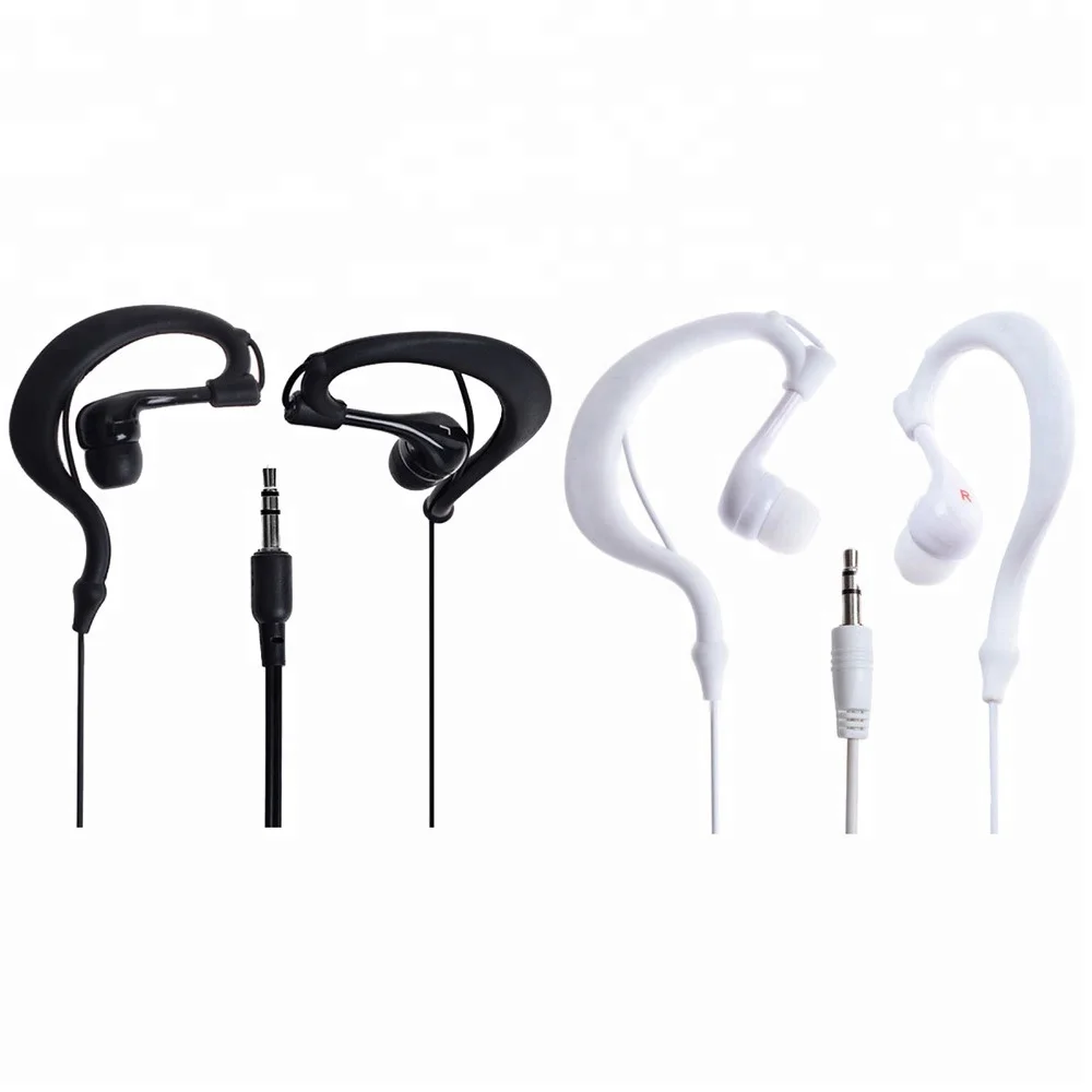 

New 3.5mm Waterproof Headsets Headphones in ear sport headphones Swimming Sport ear phone earphone headset for MP3 MP4 PC