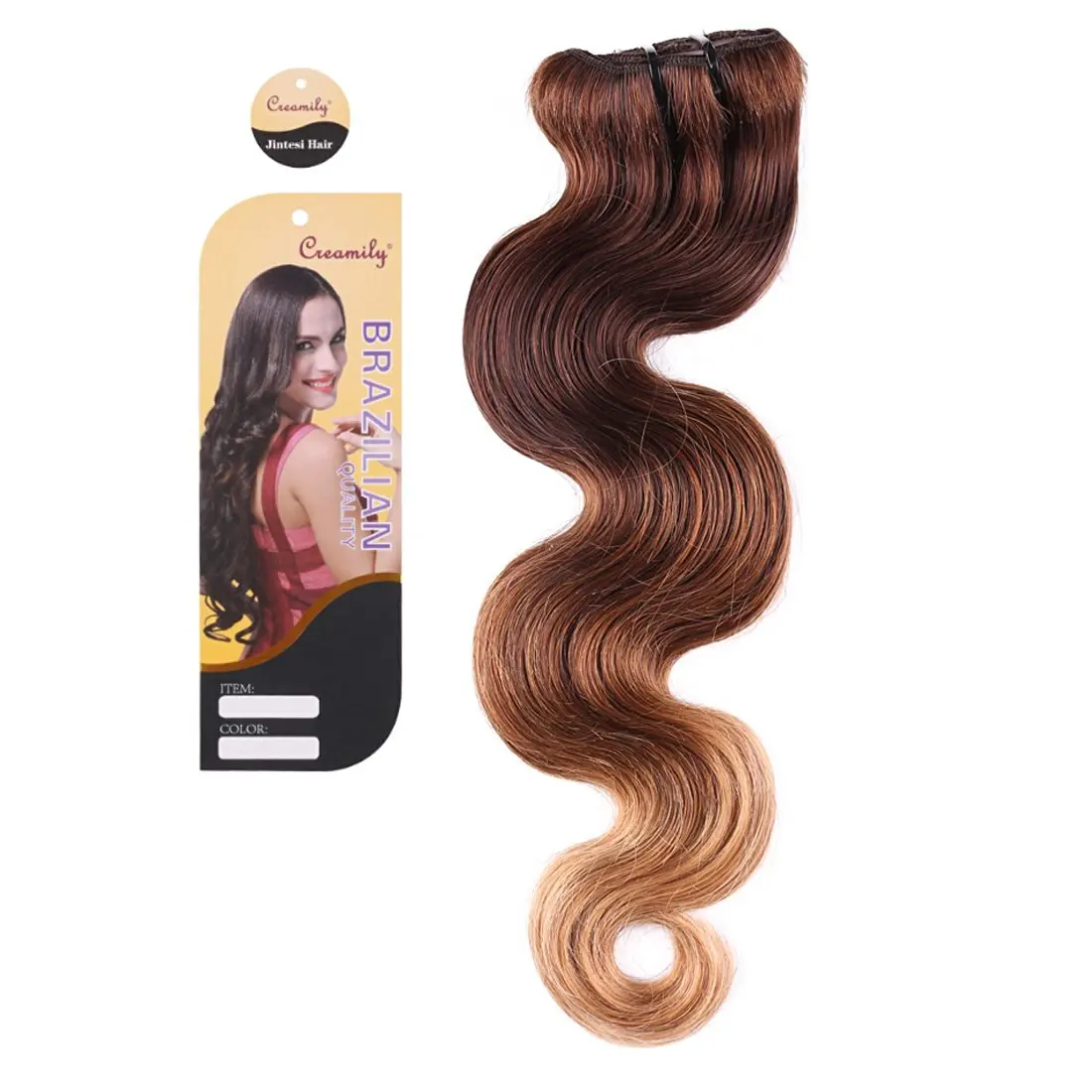 Buy Creamily 100 Brazilian Human Hair 4 6 27 Dark Brown