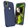 OEM/ODM factory custom made 3 in 1 simple fashion design drop resistance silicone phone case