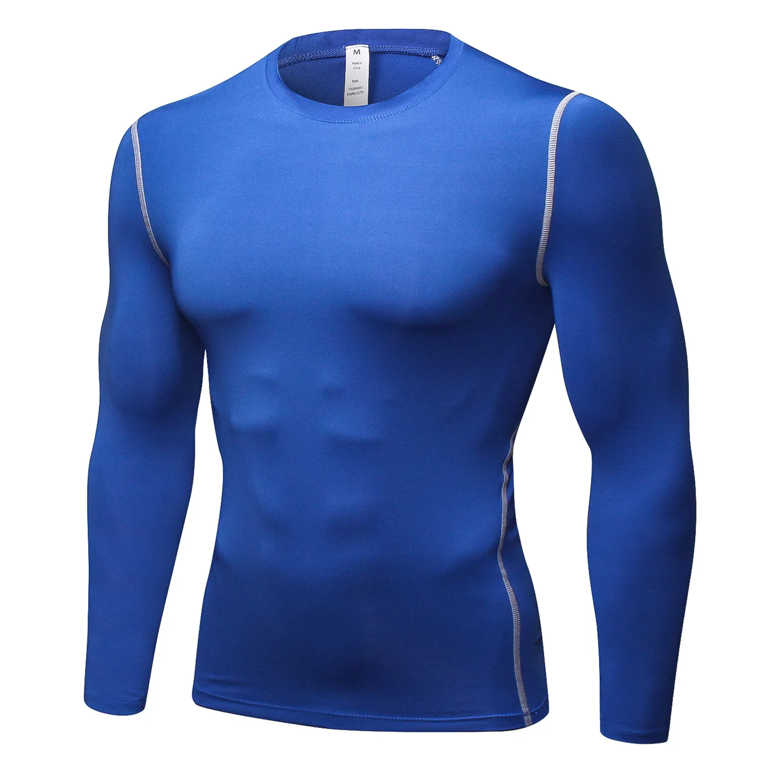 Custom Fitness Compression Tops Long Sleeve Gym Wear Running T Shirt ...