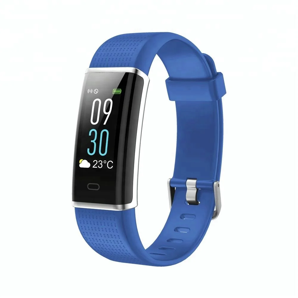 

ID130 Plus C HR Color Screen Pedometer Heart Rate Monitor Sleep Tracker Fitness Smart band Wristband Smart Bracelet, Blue;black;purple;dark blue;red;green