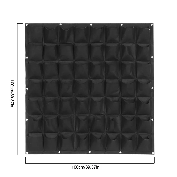 

Apple Plante Nursery Geotextile Vertical Garden Felt Bag, Black or customized