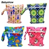 Baby traveling wet clothes all purpose uses PUL waterproof fabric bag customized china factory