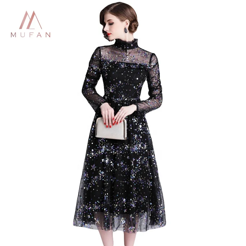 

High quality women floral clothing summer dress with factory price, Black;apricot or custom color