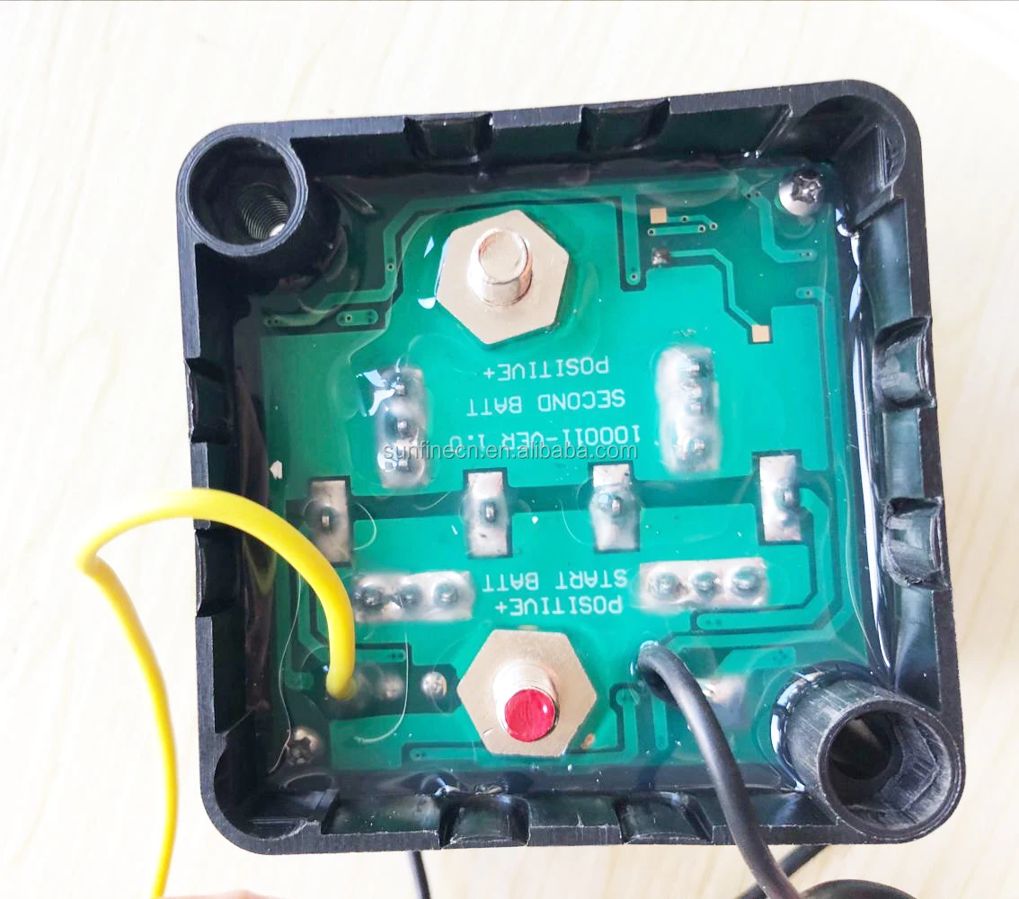 Smart battery isolator 12v 140a схема подключения