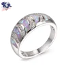 Gift for girlfriend or wife 925 sterling silver jewelry opal rough ring