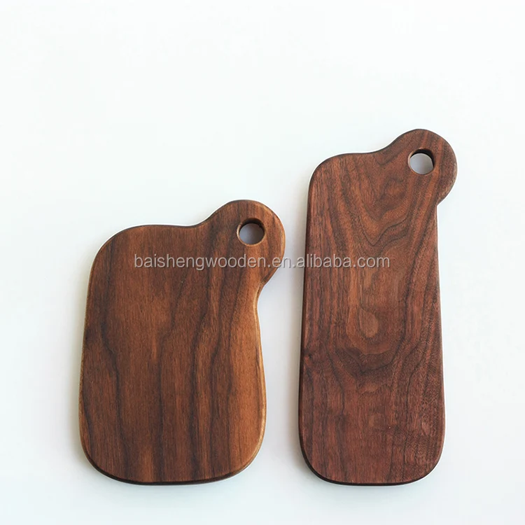 

kitchen wooden cutting board black walnut wood sushi serving boards wholesale