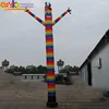 Custom make air dancer inflatable/ rainbow air dancer in the sky for promotion