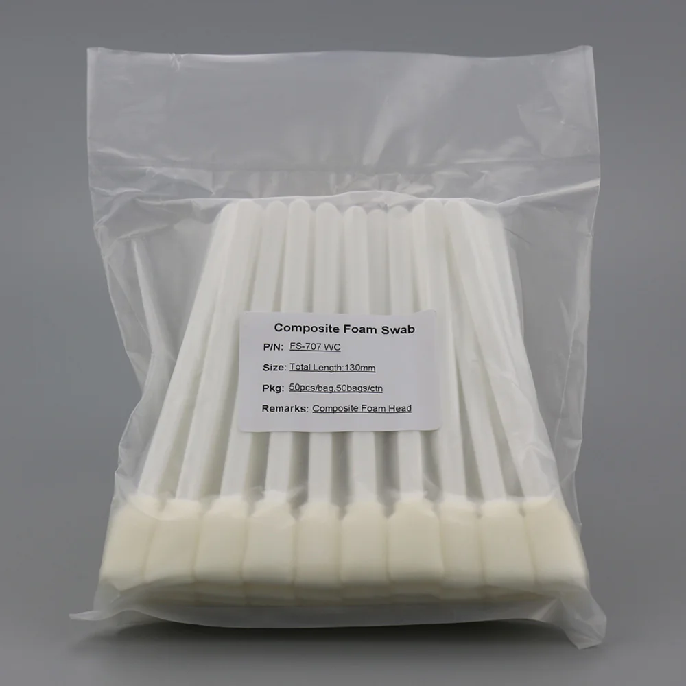 Square Rectangle Foam Cleaning Swab Sticks For Solvent Format Inkjet ...