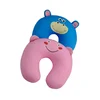 Wholesale Printed Cute Animal Pattern U Shape Travel Neck Children Custom Pillow