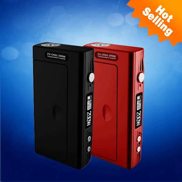 New Products 2016 Original Sigelei Fuchai 200w Tc Box Mod Temp Control