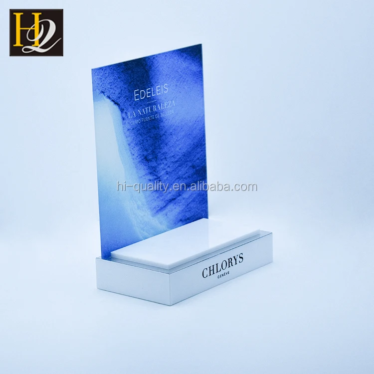 acrylic cosmetic display stand