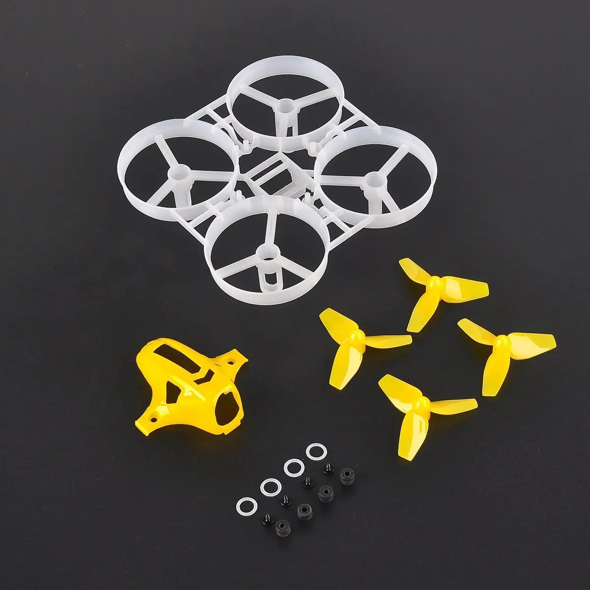 80Mm Fpv Drone Frame Micro Fibra De Carbono Suporte 1104 1106 Brushless Motors De Corrida