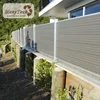 cheap wpc fence easily assembled decorative wood plastic composite garden fence