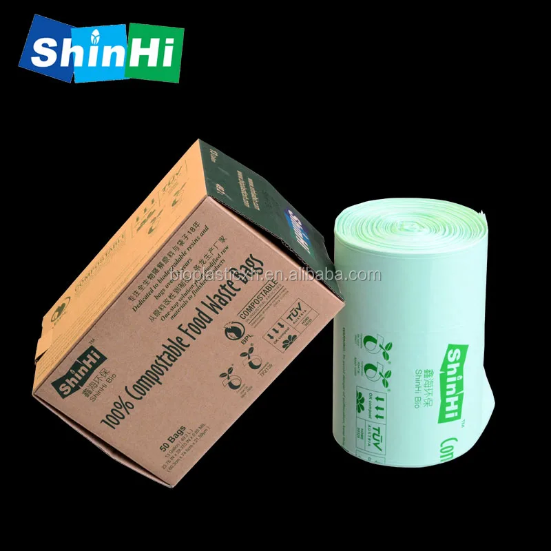 

manufacturer biodegradable compostable trash bag