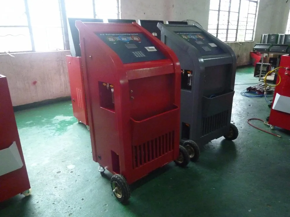 Car Air Conditioner Pro Recharge Recovery Machine,Fully Automatic A/c