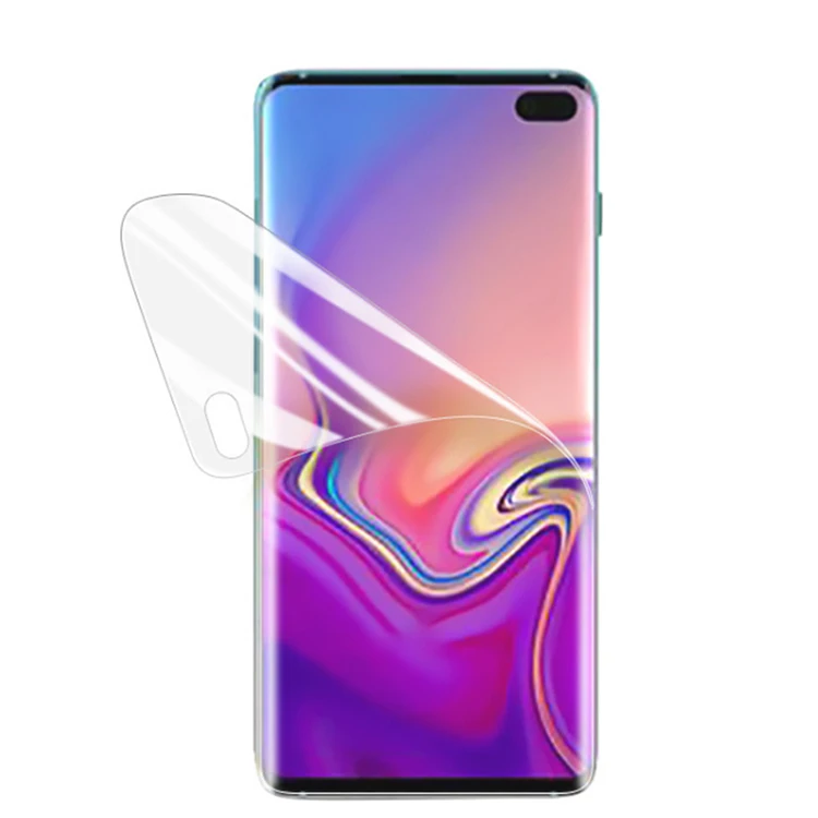 

Hot Products Full Cover Screen For Samsung Galaxy S10 S10 Plus S10 Lite Screen Protector for Samsung S10 Lite Soft TPU Film