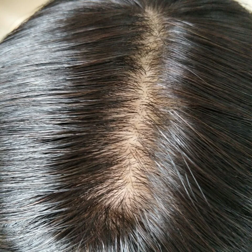 

women toupee in stock silk base hair topper for women quantity limited