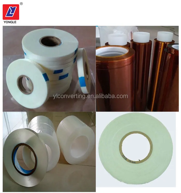 
High Speed High Precision Automatic PVC Insulation Tape Jumbo Roll Cutting Machine 