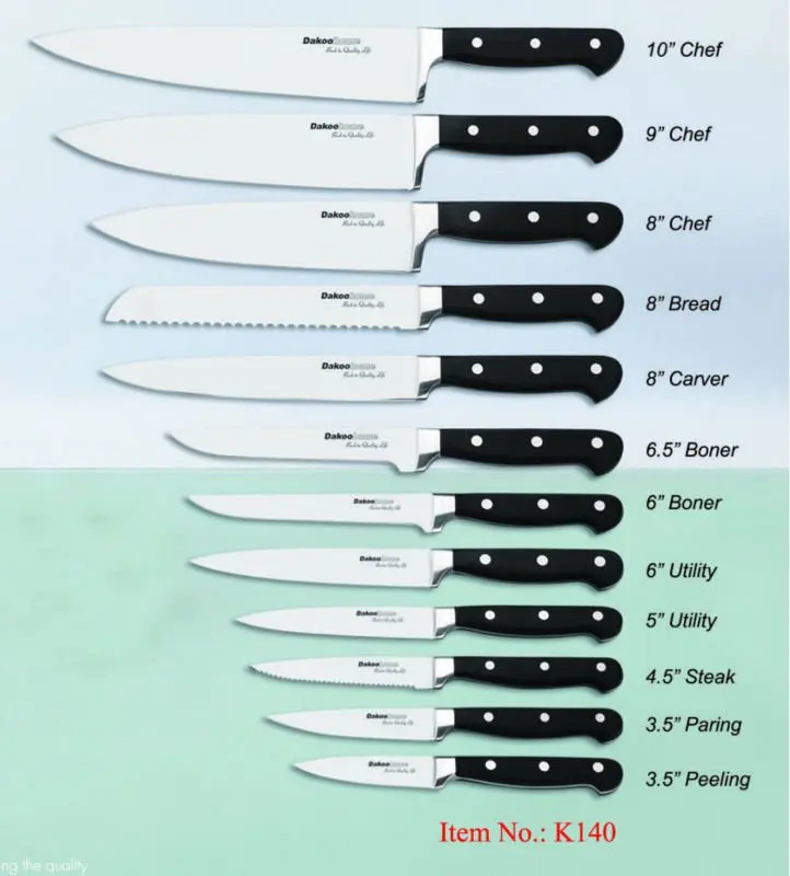 juego de cuchillos DAKOO Knife Set K140, imagen 1