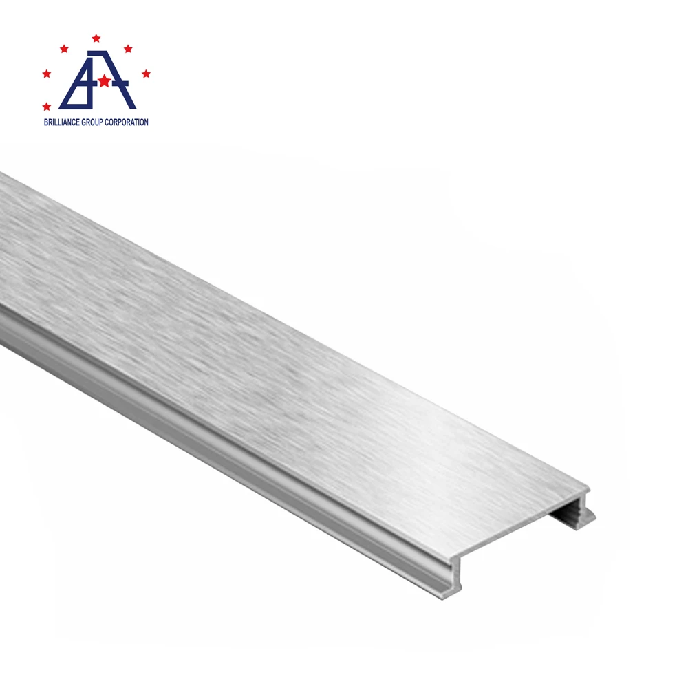 Brilliance good supplier aluminium extrusion slat wall