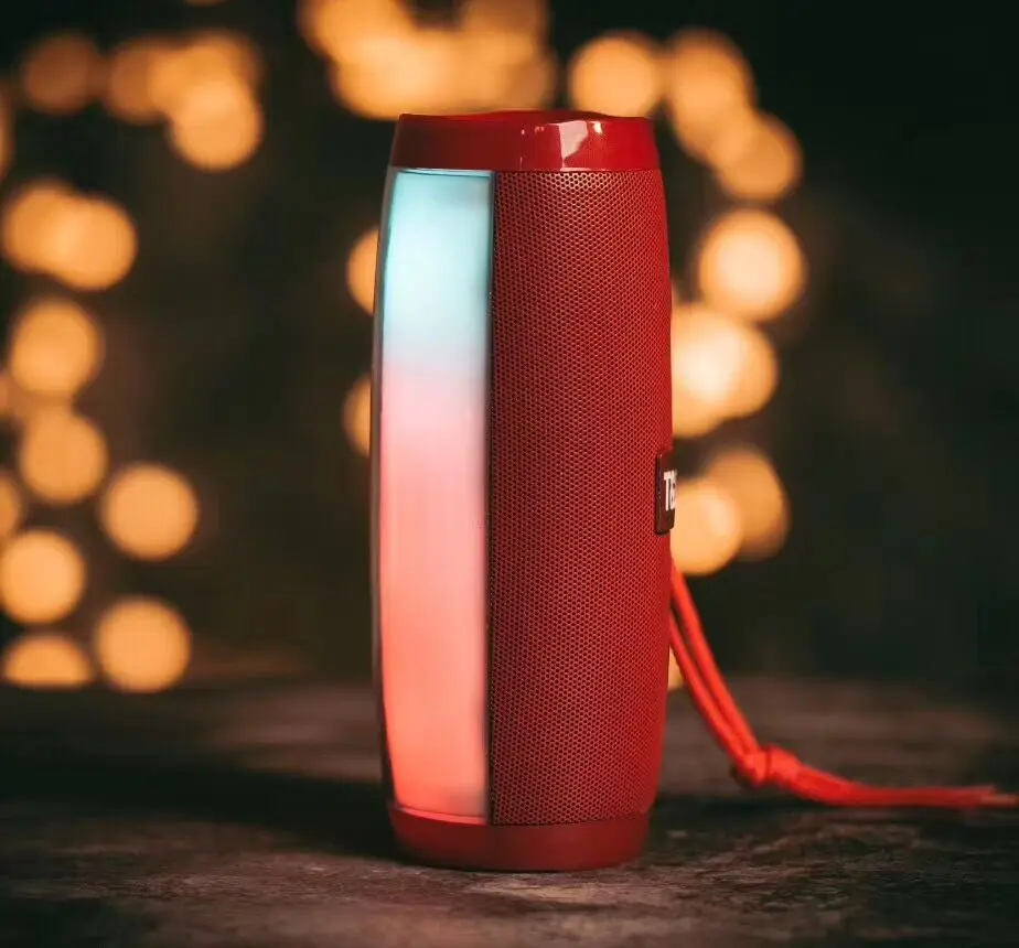 Portable Blue tooth Speakers Wireless Hands Free LED Speaker TF USB FM Sound Music For Mobile Phone - ANKUX.COM