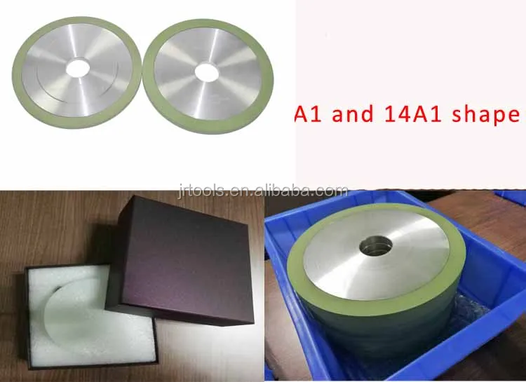 1A1 vitrified diamond grinding wheel for natural diamond