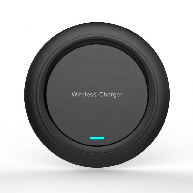 

10W Universal PU Leather Fast Qi Wireless Charging Charger Station For Smartphone, Customized