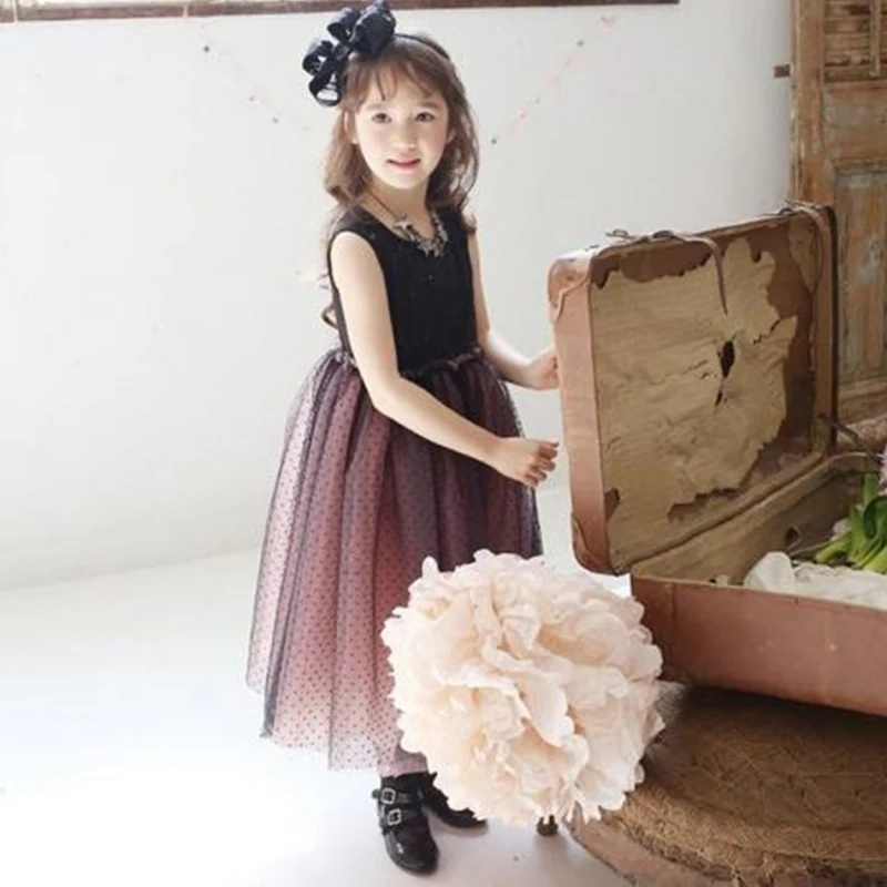 Kids Girls Tulle Dancing Tutu font b Dress b font Sequins font b Fancy b font