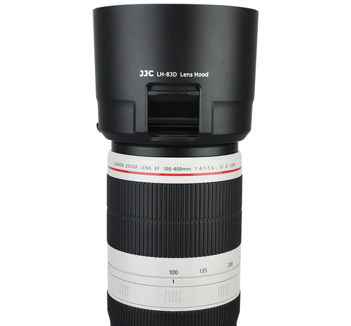 Jjc Lh83d Black Lens Hood 77mm For Canon Lens For Canon Ef 100400mm F