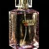 Customized luxurious perfume bottle electroplate nickel sticker label