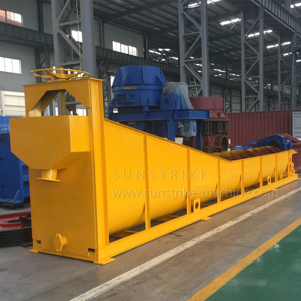 
China Spiral Sand Washing and Drying Machine Price 
