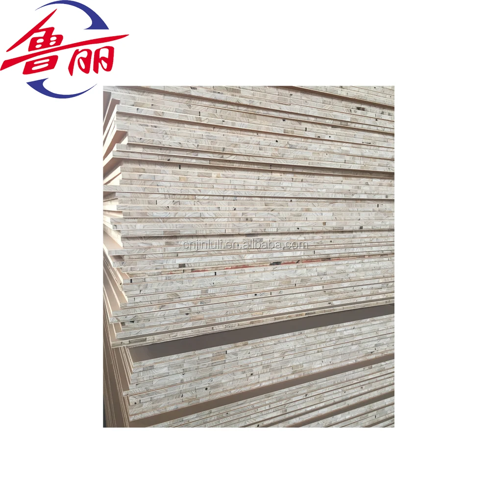 
paulownia core block board with best price of luli group 