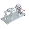Metal hot cylinder Stirling engine color exhaust lamp external gas turbine micro generator engine mini